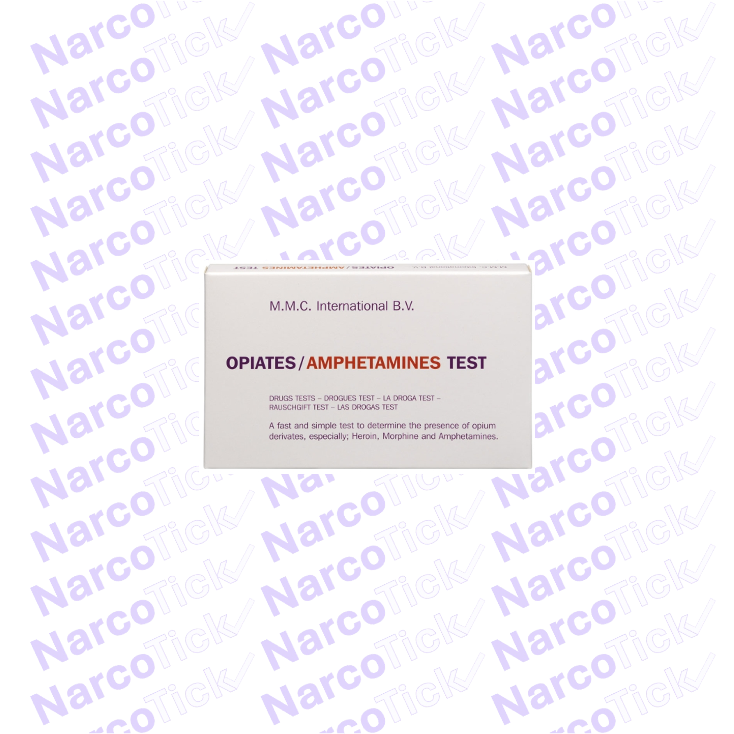 Amphetamines / Opitaes Test