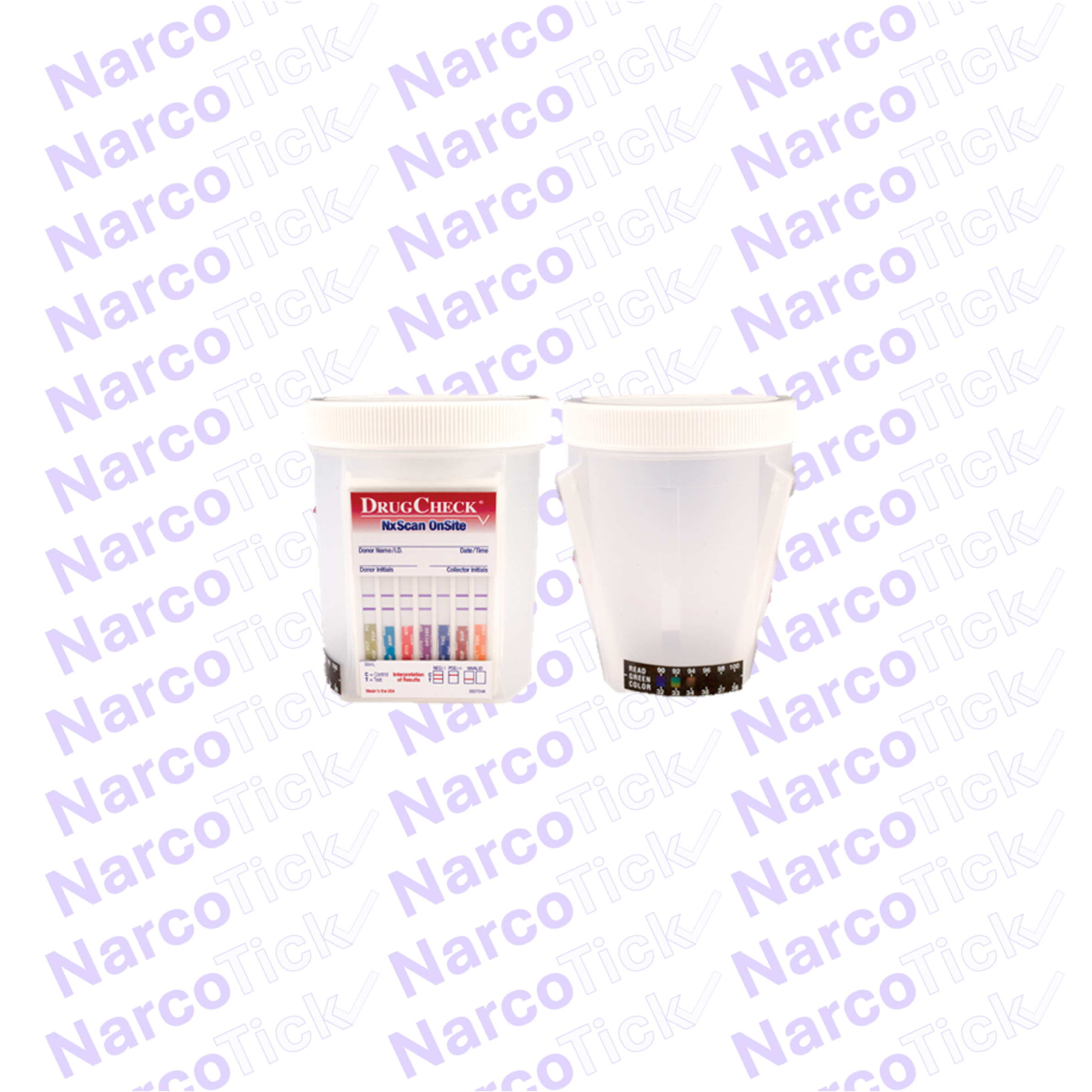 DrugCheck NxScan Multi-Drug Onsite Urine Test Cup