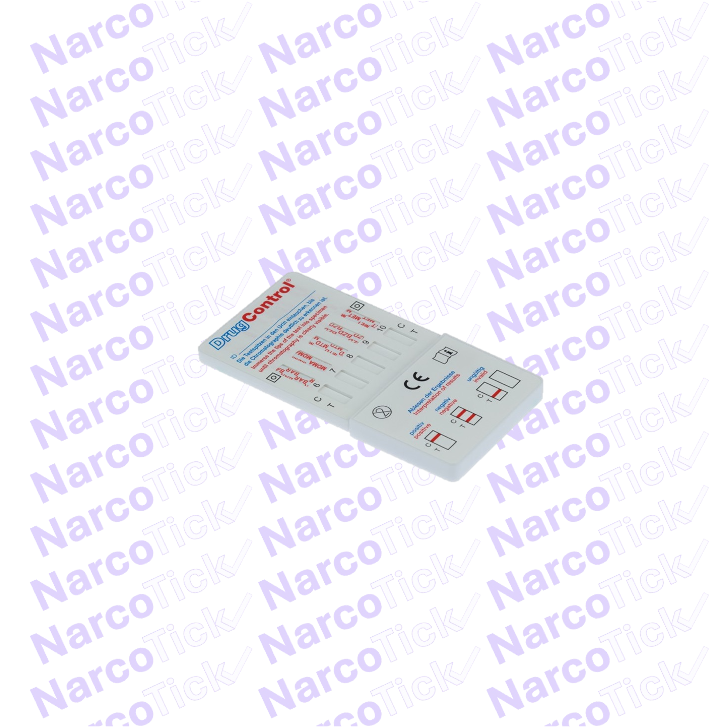 DrugControl Urine Test Dip Strips by ulti med
